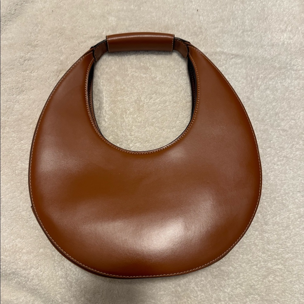 Staud Large Moon bag brown/tan
